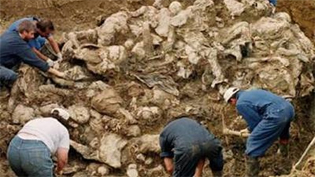 Hallada una fosa común en Sinyar al noreste de Iraq